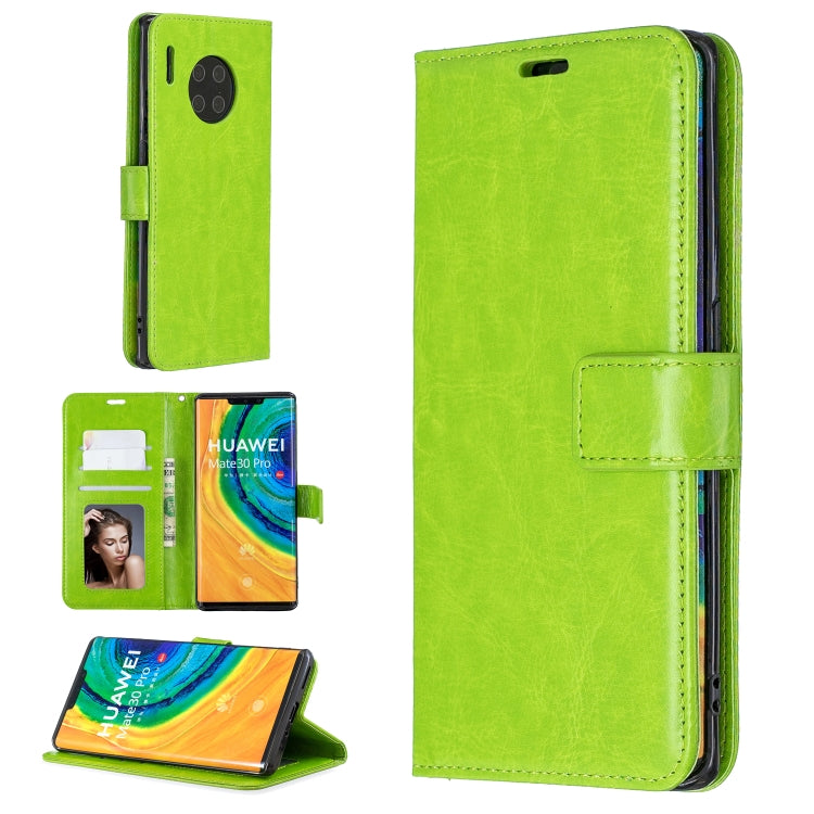For Huawei Mate 30 Pro Crazy Horse Texture Horizontal Flip Leather Case with Holder & Card Slots & Wallet & Photo Frame