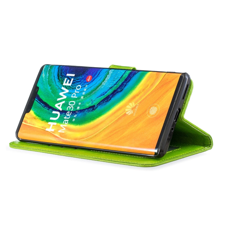 For Huawei Mate 30 Pro Crazy Horse Texture Horizontal Flip Leather Case with Holder & Card Slots & Wallet & Photo Frame