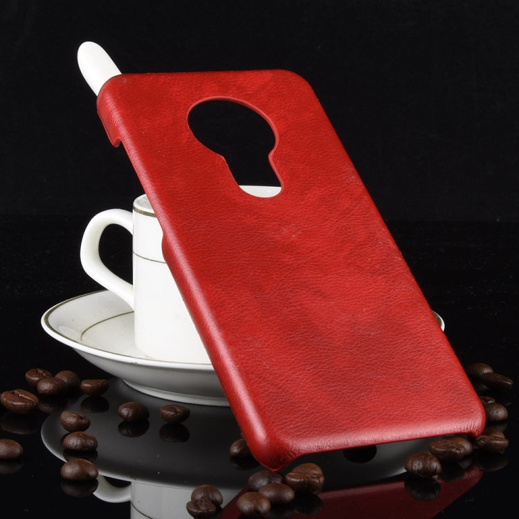 For Nokia 7.2 / 6.2 Shockproof Litchi Texture PC + PU Case