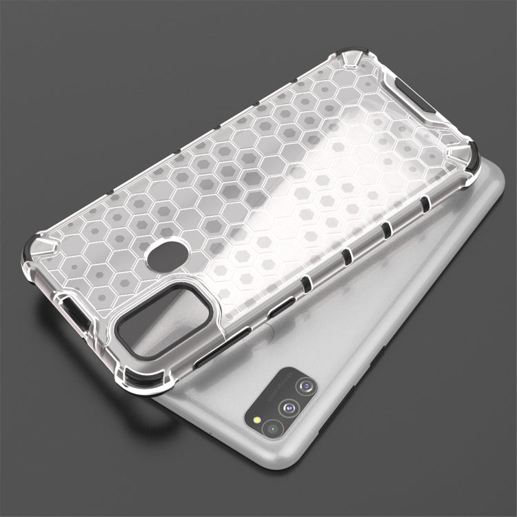 For Galaxy M30s Shockproof Honeycomb PC + TPU Case