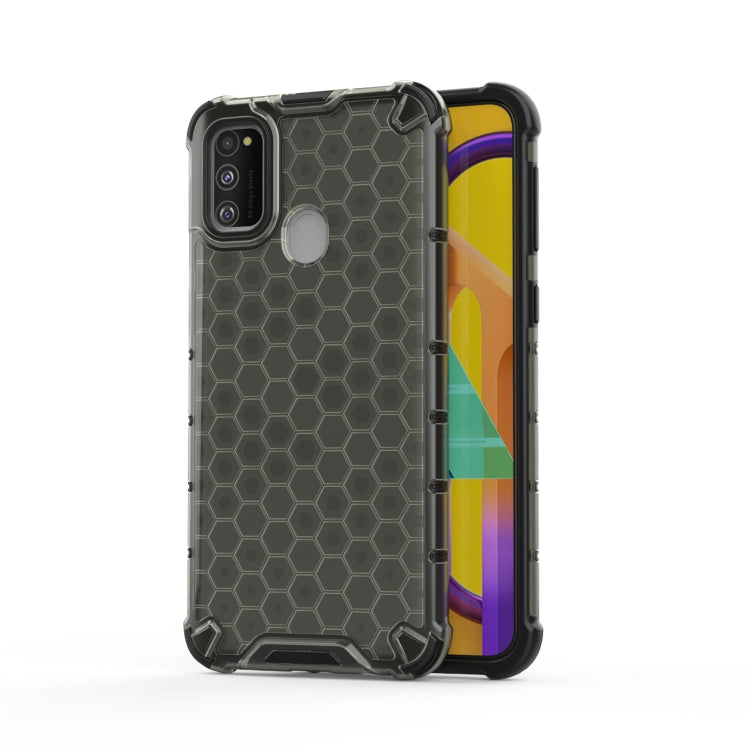 For Galaxy M30s Shockproof Honeycomb PC + TPU Case