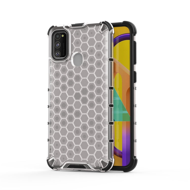 For Galaxy M30s Shockproof Honeycomb PC + TPU Case