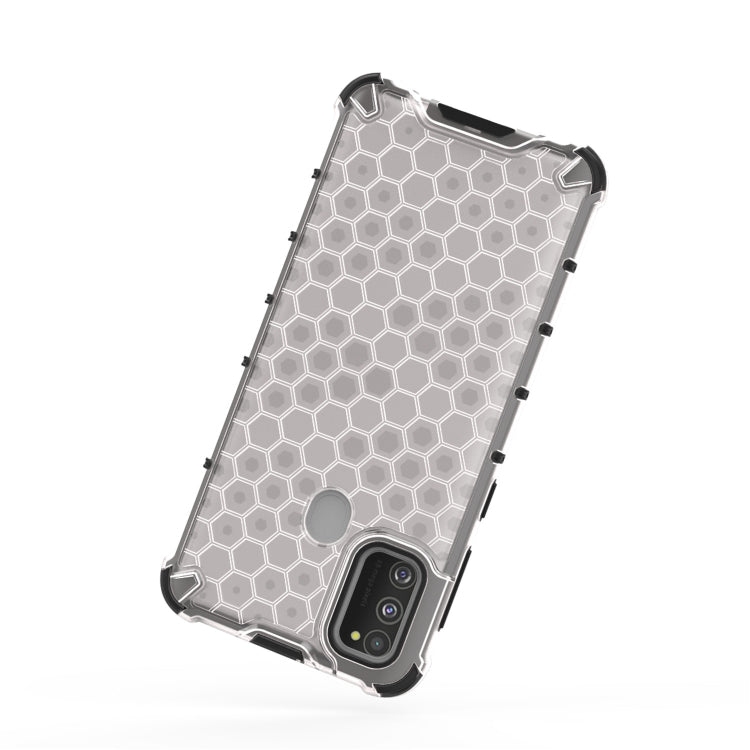 For Galaxy M30s Shockproof Honeycomb PC + TPU Case