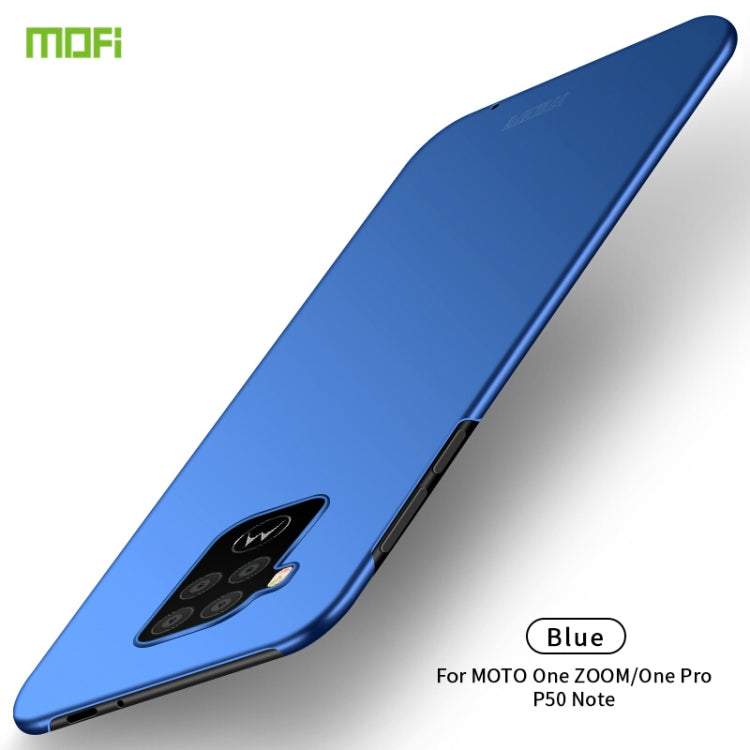 For MOTO P50 Note / One ZOOM MOFI Frosted PC Ultra-thin Hard Case