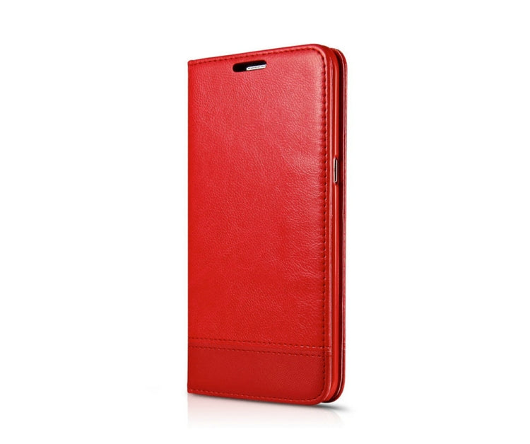 For Galaxy S10 Plus Double-sided Absorption Splicing Horizontal Flip Leather Case with Holder & Card Slots & Lanyard