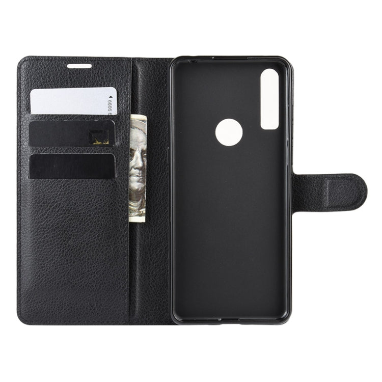 For Alcatel 3x (2019) Litchi Texture Horizontal Flip Leather Case with Wallet & Holder & Card Slots