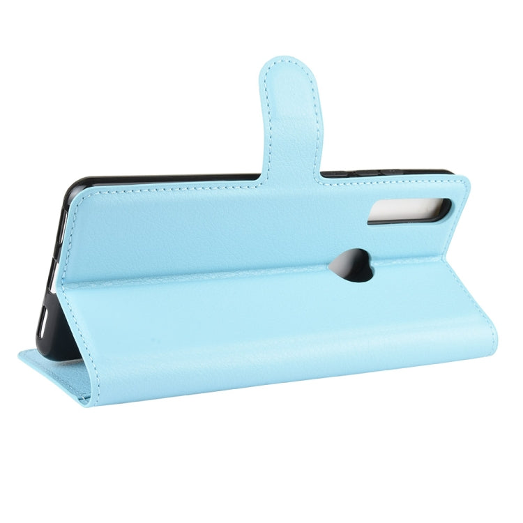 For Alcatel 3x (2019) Litchi Texture Horizontal Flip Leather Case with Wallet & Holder & Card Slots