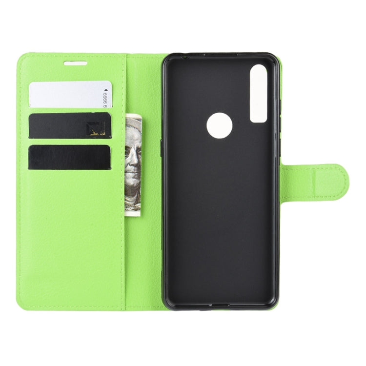 For Alcatel 3x (2019) Litchi Texture Horizontal Flip Leather Case with Wallet & Holder & Card Slots