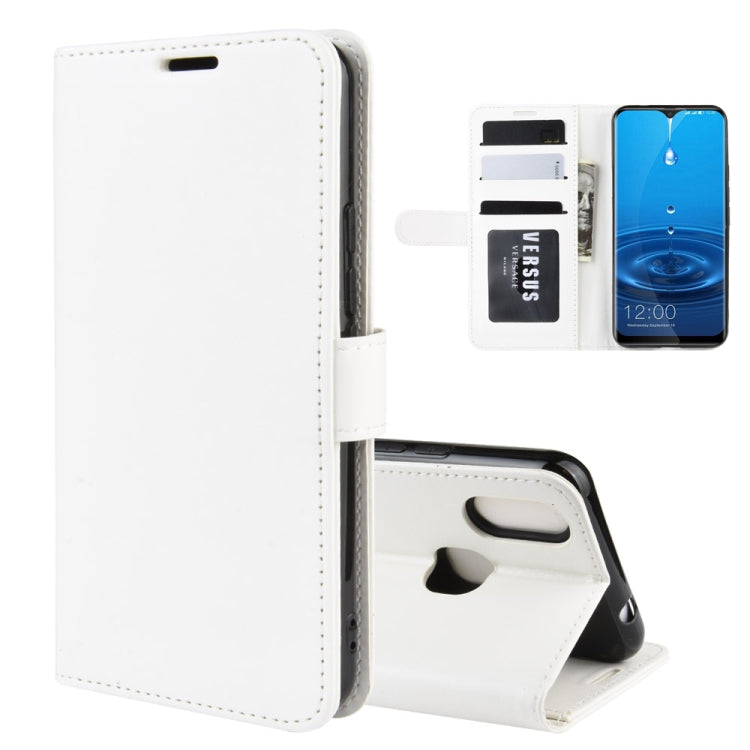 For LEAGOO M13 R64 Texture Single Fold Horizontal Flip Leather Case with Holder & Card Slots & Wallet