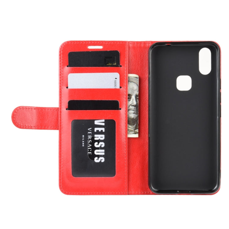 For LEAGOO M13 R64 Texture Single Fold Horizontal Flip Leather Case with Holder & Card Slots & Wallet