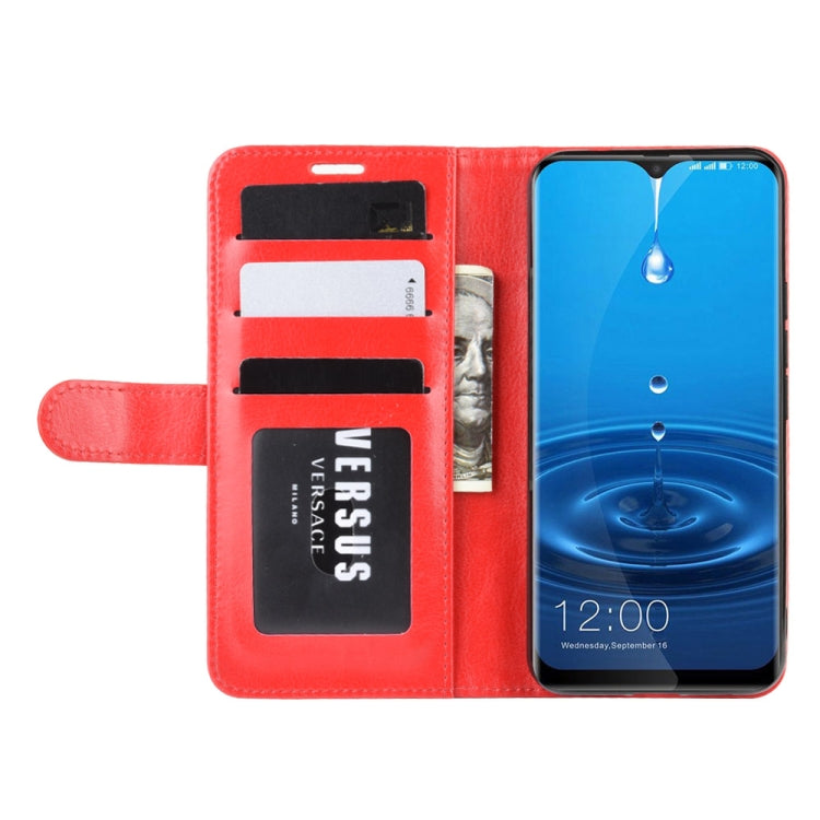 For LEAGOO M13 R64 Texture Single Fold Horizontal Flip Leather Case with Holder & Card Slots & Wallet