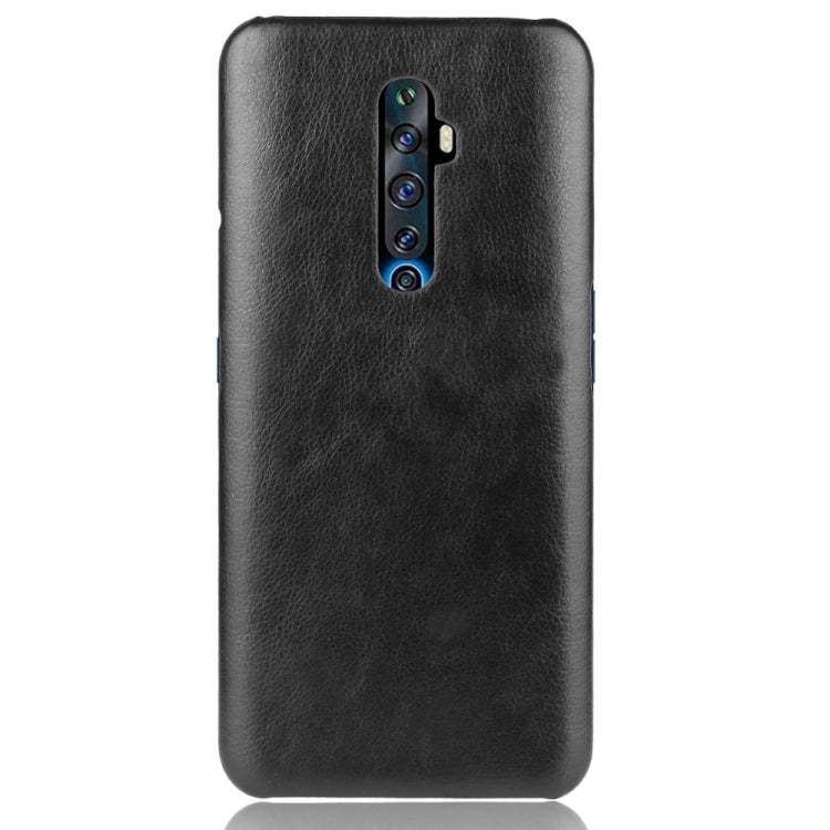 For Oppo Reno2 Z/2F Shockproof Litchi Texture PC + PU Case