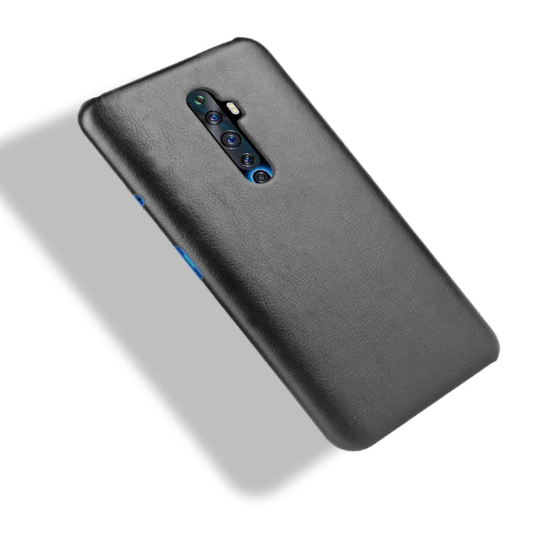 For Oppo Reno2 Z/2F Shockproof Litchi Texture PC + PU Case