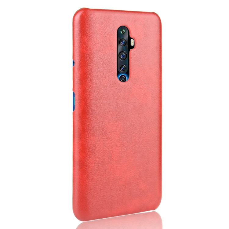 For Oppo Reno2 Z/2F Shockproof Litchi Texture PC + PU Case