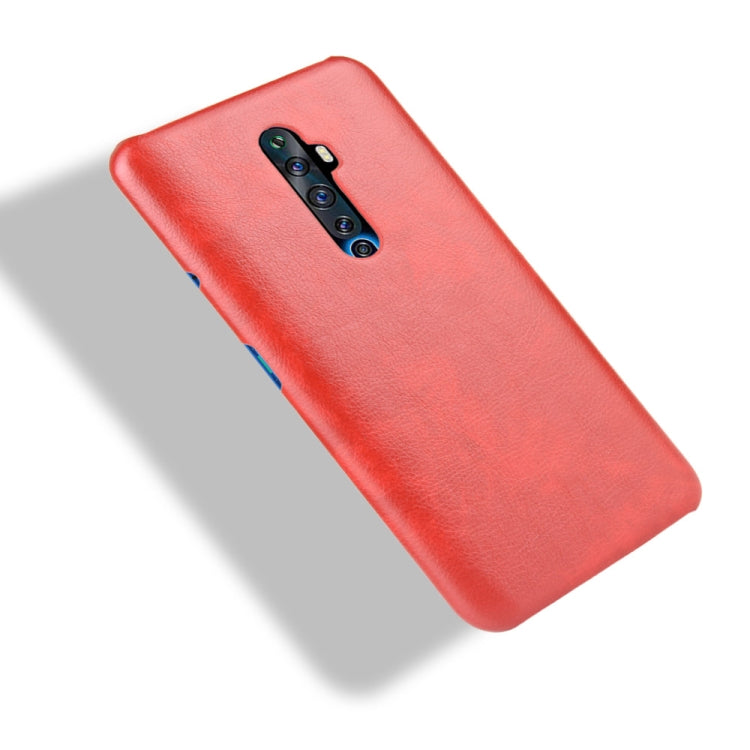 For Oppo Reno2 Z/2F Shockproof Litchi Texture PC + PU Case