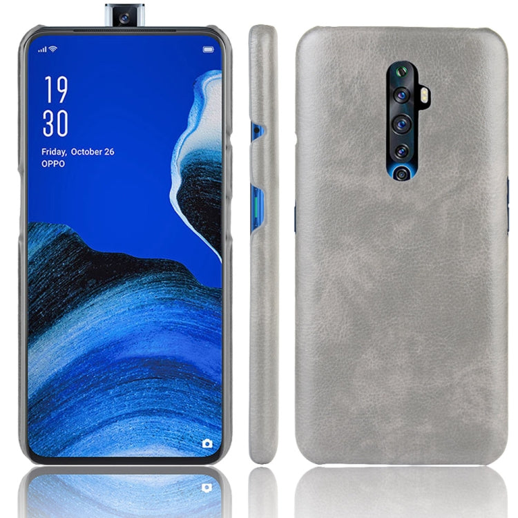 For Oppo Reno2 Z/2F Shockproof Litchi Texture PC + PU Case