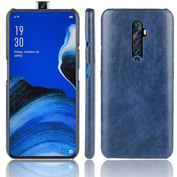 For Oppo Reno2 Z/2F Shockproof Litchi Texture PC + PU Case