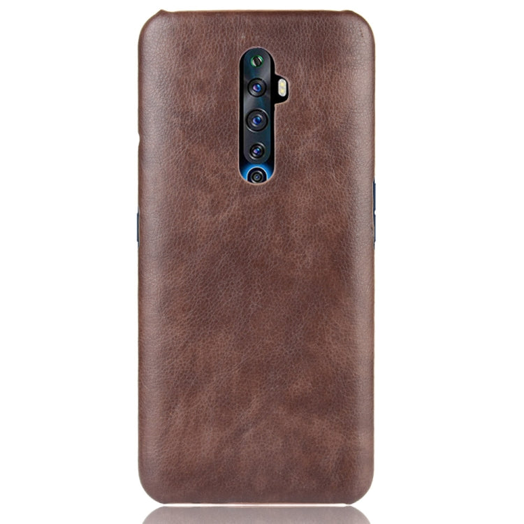 For Oppo Reno2 Z/2F Shockproof Litchi Texture PC + PU Case