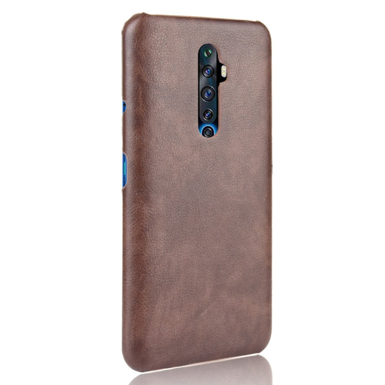 For Oppo Reno2 Z/2F Shockproof Litchi Texture PC + PU Case