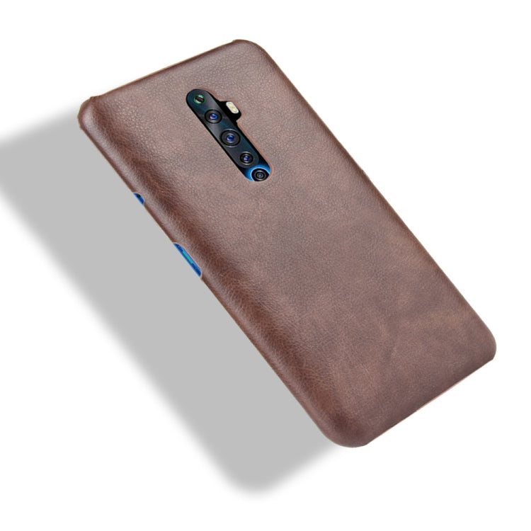 For Oppo Reno2 Z/2F Shockproof Litchi Texture PC + PU Case