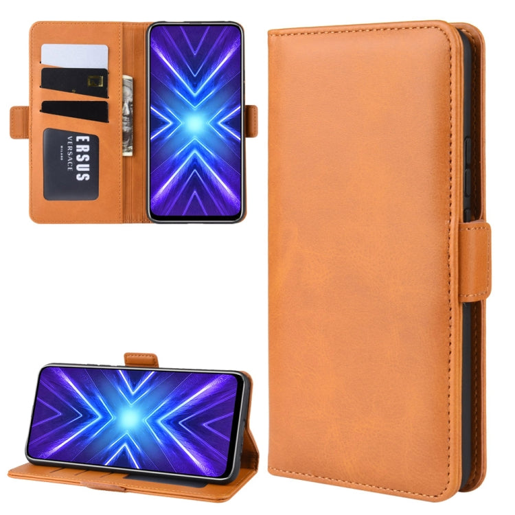 For Huawei Honor 9X Fingerprint Version Wallet Stand Leather Cell Phone Case with Wallet & Holder & Card Slots
