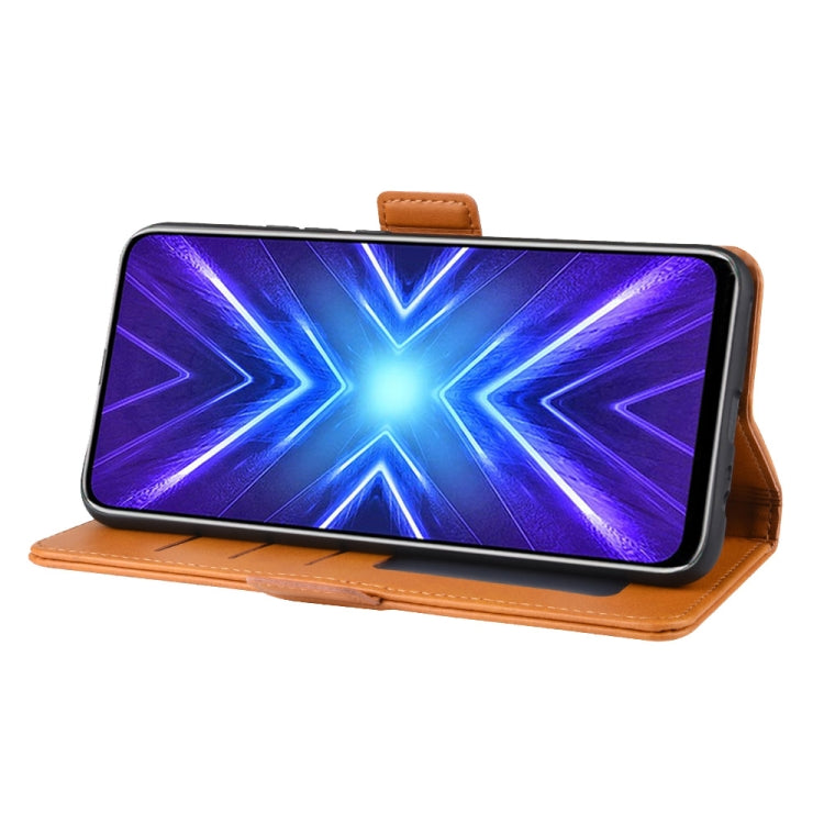For Huawei Honor 9X Fingerprint Version Wallet Stand Leather Cell Phone Case with Wallet & Holder & Card Slots