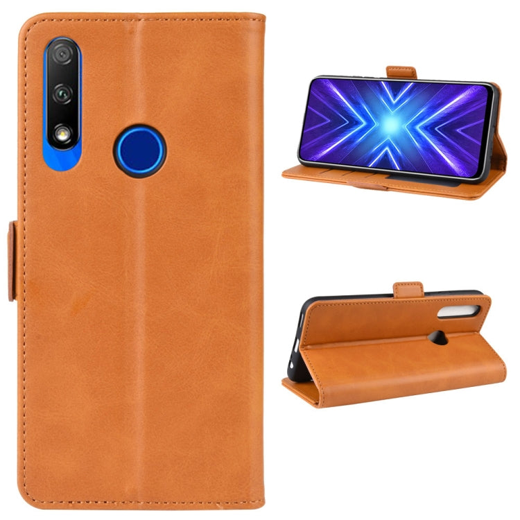 For Huawei Honor 9X Fingerprint Version Wallet Stand Leather Cell Phone Case with Wallet & Holder & Card Slots