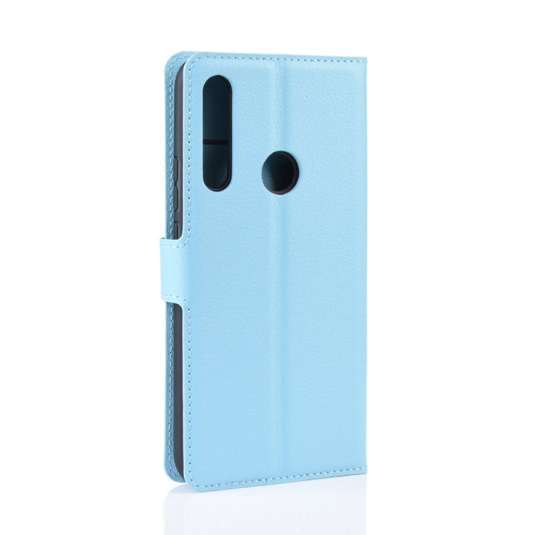 For Huawei Honor 9X Fingerprint Version Litchi Texture Horizontal Flip Leather Case with Wallet & Holder & Card Slots