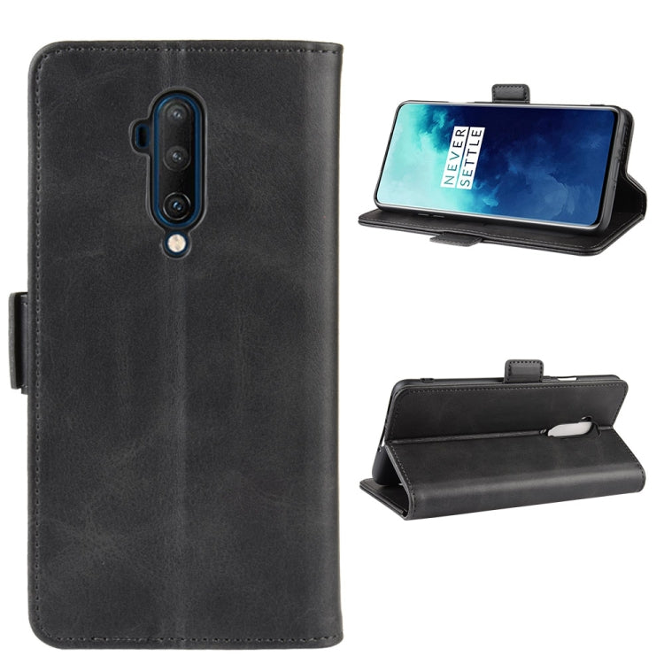 For OnePlus 7T Pro Dual-side Magnetic Buckle Horizontal Flip Leather Case with Holder & Card Slots & Wallet & Photo Frame