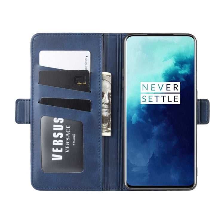 For OnePlus 7T Pro Dual-side Magnetic Buckle Horizontal Flip Leather Case with Holder & Card Slots & Wallet & Photo Frame
