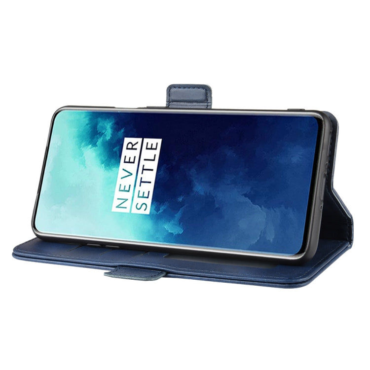 For OnePlus 7T Pro Dual-side Magnetic Buckle Horizontal Flip Leather Case with Holder & Card Slots & Wallet & Photo Frame