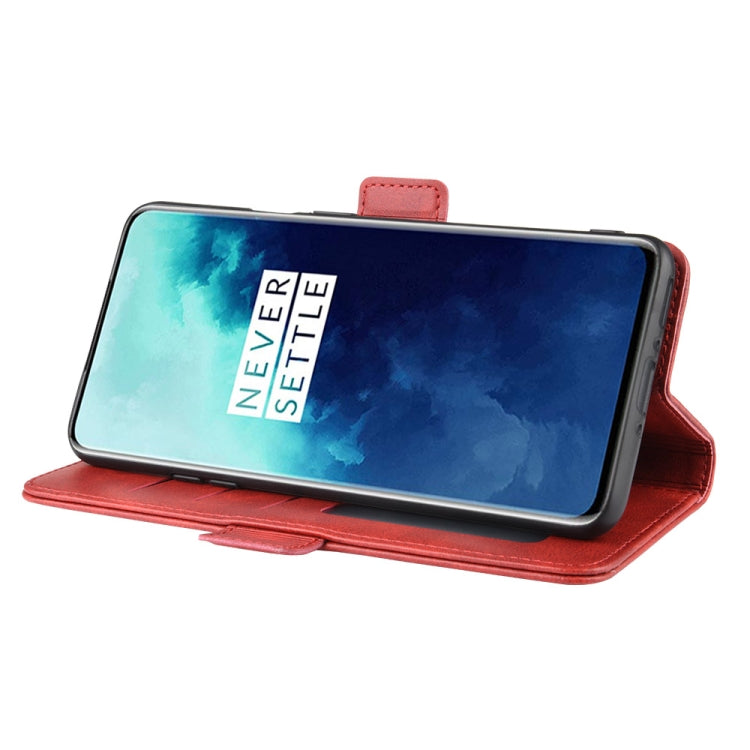 For OnePlus 7T Pro Dual-side Magnetic Buckle Horizontal Flip Leather Case with Holder & Card Slots & Wallet & Photo Frame