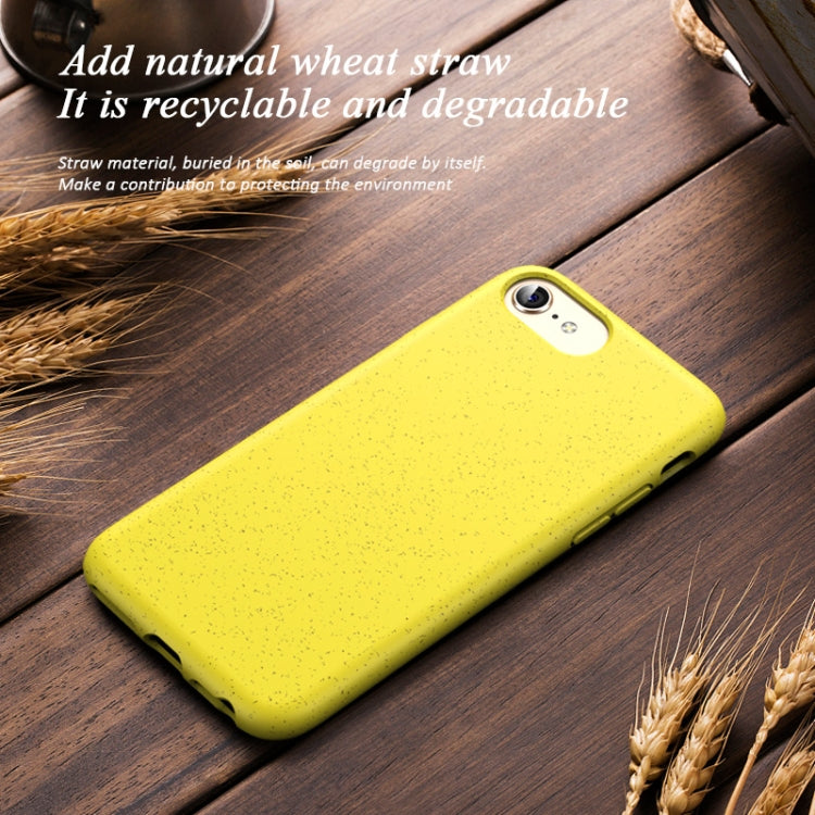 For iPhone7 & 8 Starry Series Shockproof Straw Material + TPU Protective Case