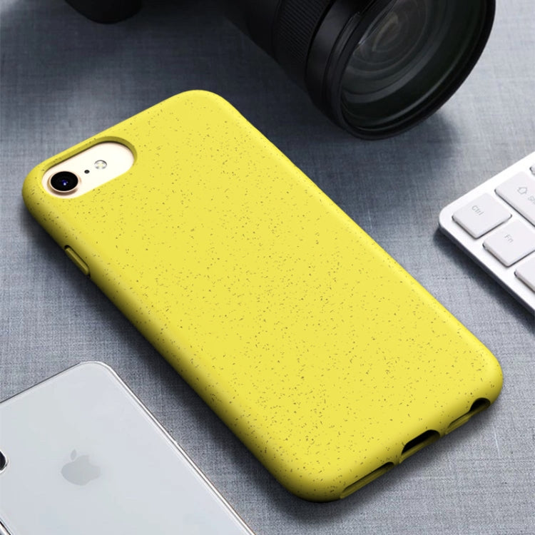 For iPhone7 & 8 Starry Series Shockproof Straw Material + TPU Protective Case
