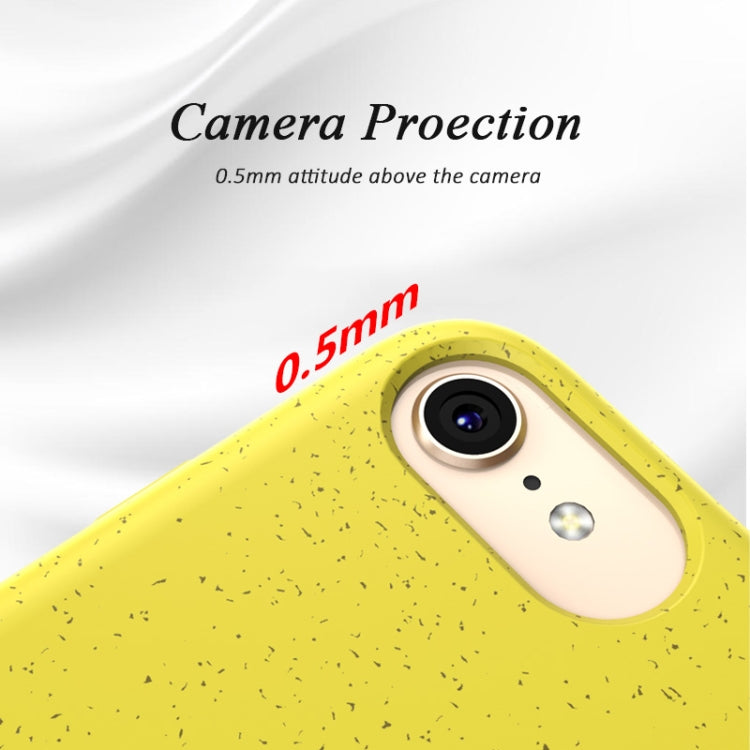 For iPhone7 & 8 Starry Series Shockproof Straw Material + TPU Protective Case