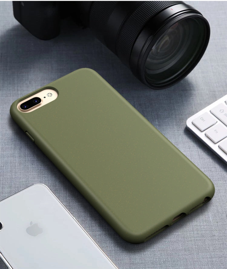 For iPhone 6 Plus & 6s Plus Starry Series Shockproof Straw Material + TPU Protective Case