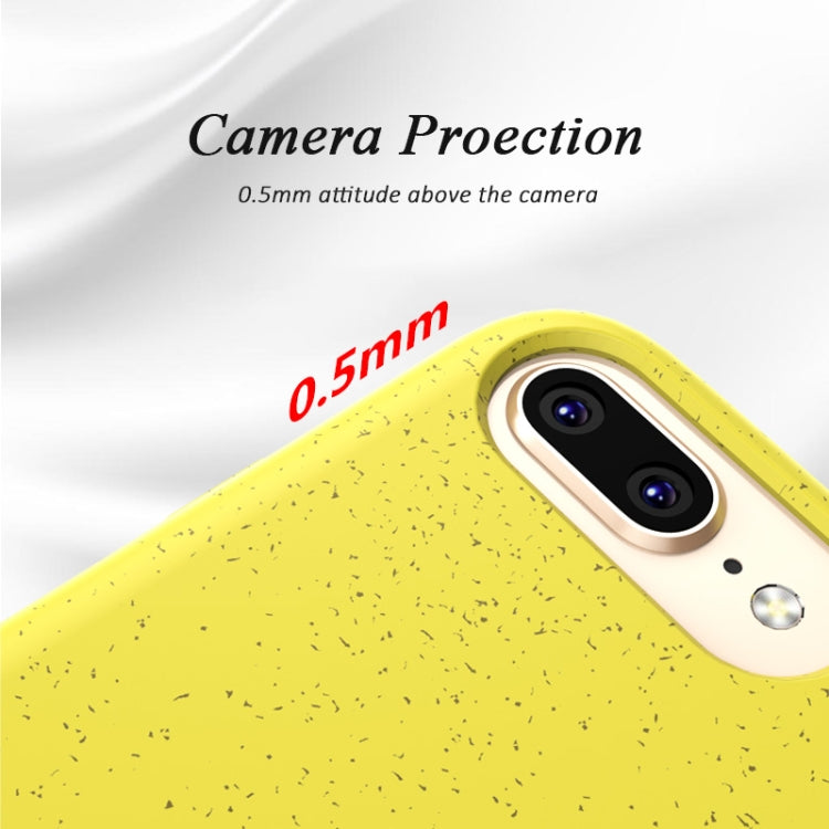 For iPhone 6 Plus & 6s Plus Starry Series Shockproof Straw Material + TPU Protective Case