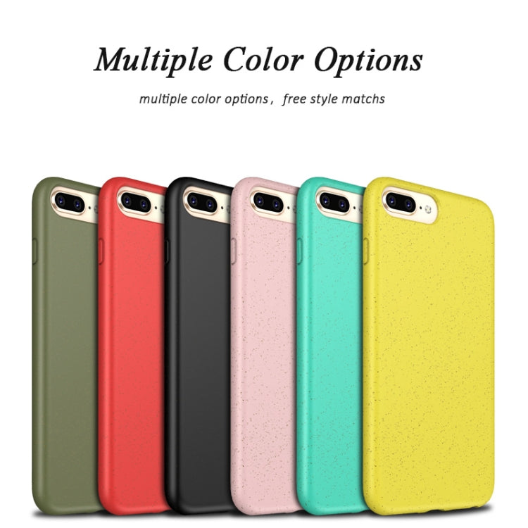 For iPhone 6 Plus & 6s Plus Starry Series Shockproof Straw Material + TPU Protective Case