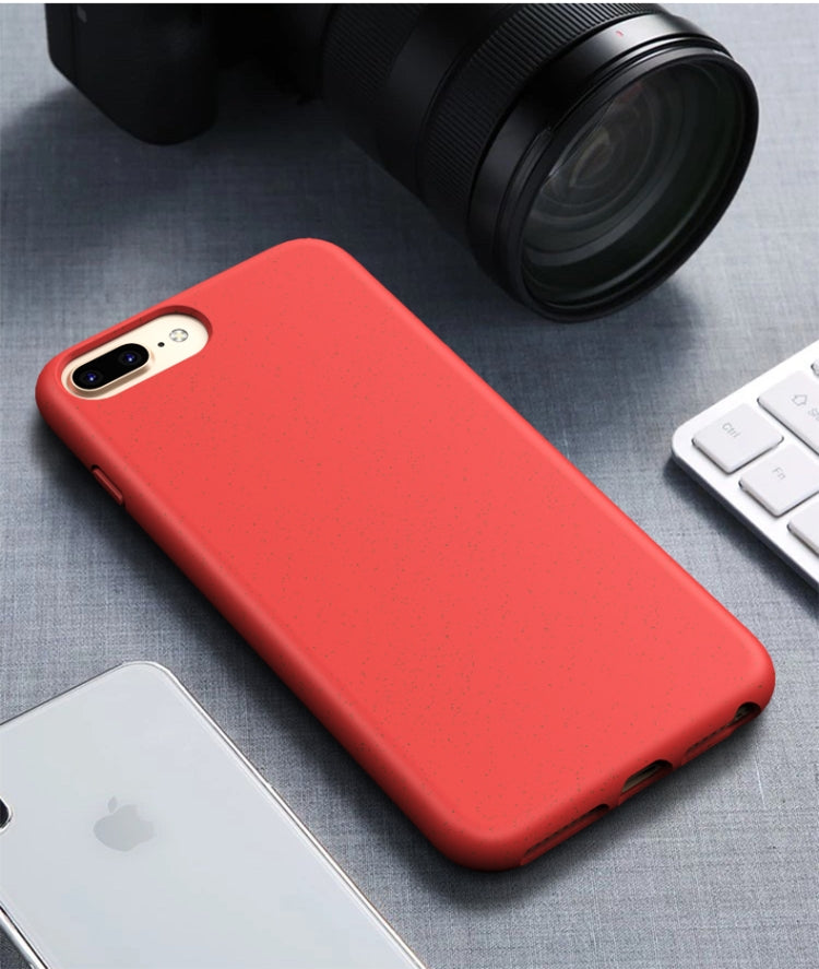 For iPhone 6 Plus & 6s Plus Starry Series Shockproof Straw Material + TPU Protective Case