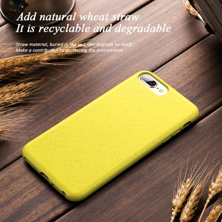 For iPhone 6 Plus & 6s Plus Starry Series Shockproof Straw Material + TPU Protective Case