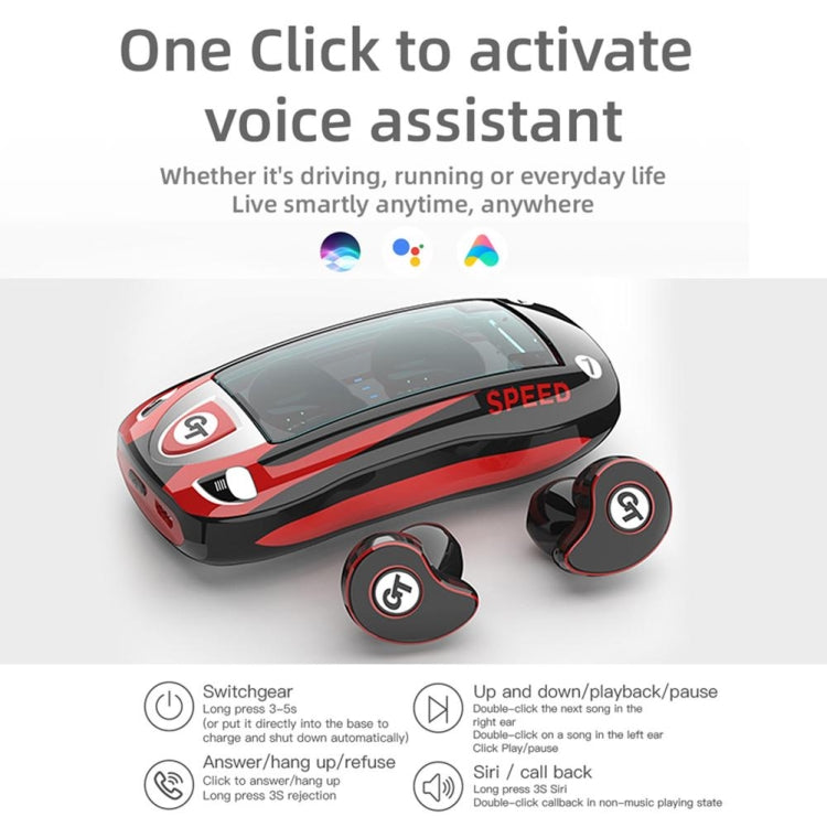 T911 TWS Wireless Bluetooth 5.0 Music Earphones In-ear Stereo   Earbuds Mini Headset With Charging Case