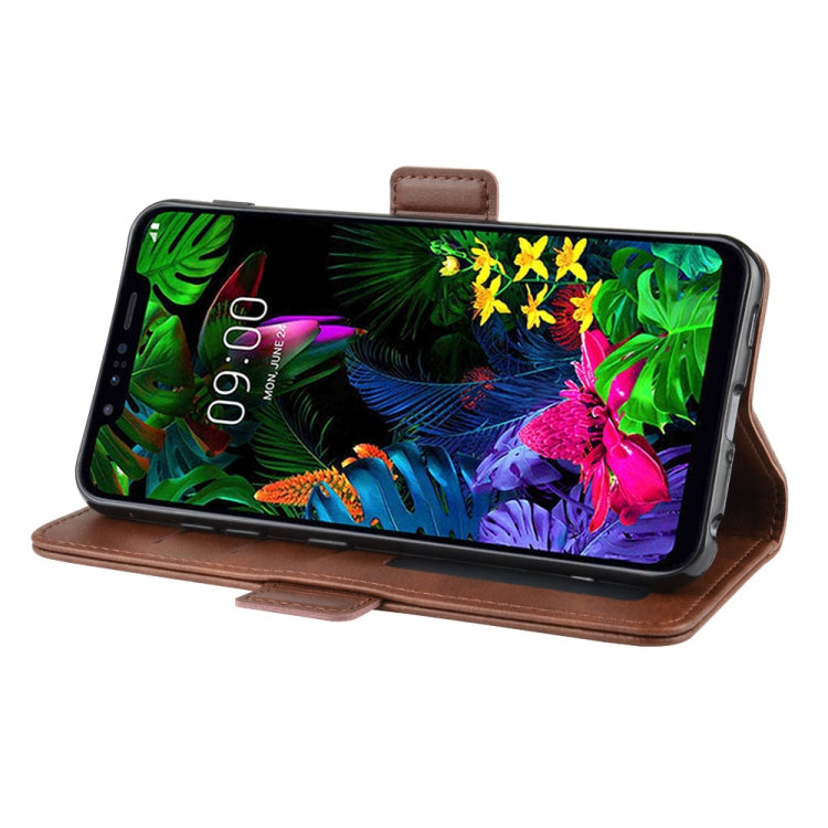 For LG G8S ThinQ   Wallet Stand Leather Cell Phone Case with Wallet & Holder & Card Slots