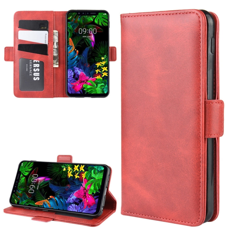 For LG G8S ThinQ   Wallet Stand Leather Cell Phone Case with Wallet & Holder & Card Slots