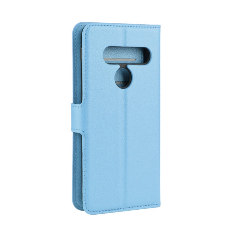 For LG G8S ThinQ Litchi Texture Horizontal Flip Leather Case with Wallet & Holder & Card Slots
