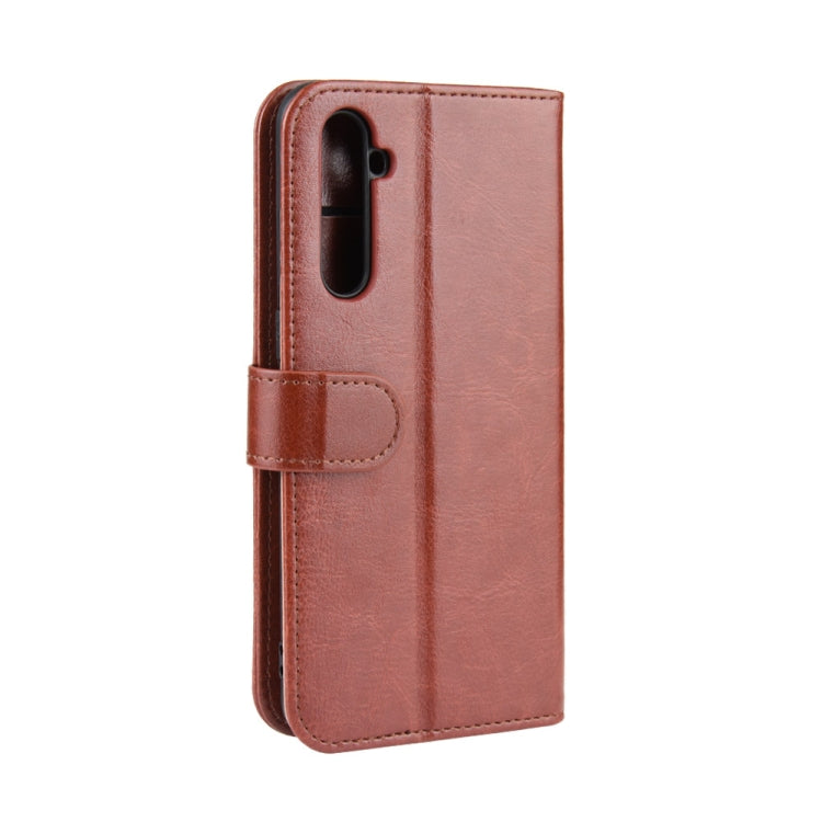 For Oppo K5   R64 Texture Single Fold Horizontal Flip Leather Case with Holder & Card Slots & Wallet