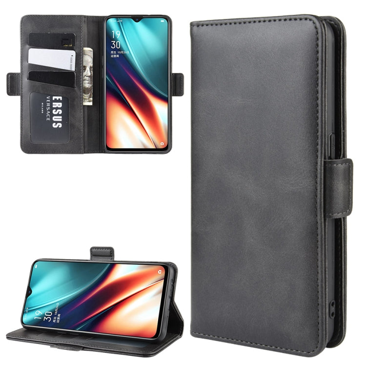 For OPPO K5 / Realme XT/ Realme X2 Dual-side Magnetic Buckle Horizontal Flip Leather Case with Holder & Card Slots & Wallet & Photo Frame