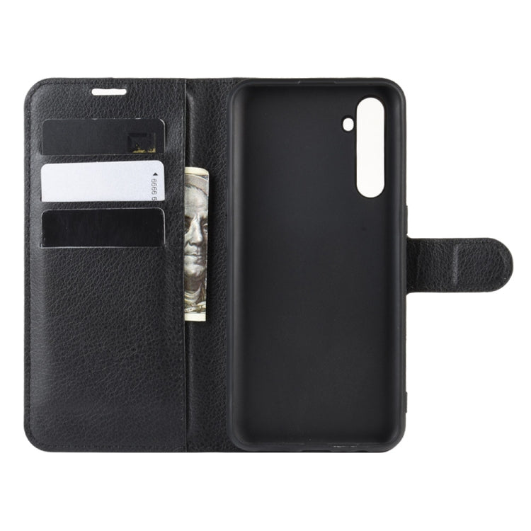 For Oppo K5 Litchi Texture Horizontal Flip Leather Case with Wallet & Holder & Card Slots