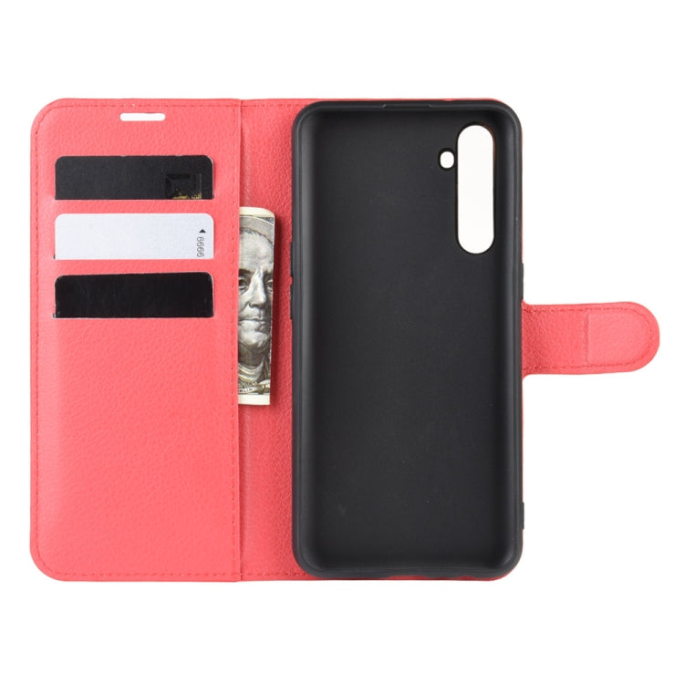 For Oppo K5 Litchi Texture Horizontal Flip Leather Case with Wallet & Holder & Card Slots