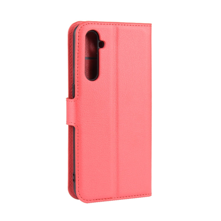 For Oppo K5 Litchi Texture Horizontal Flip Leather Case with Wallet & Holder & Card Slots