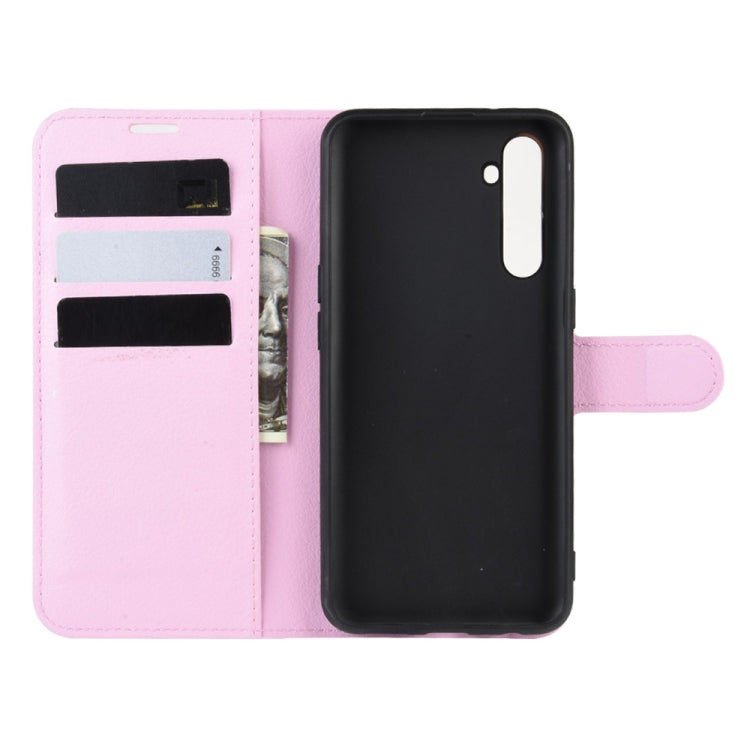 For Oppo K5 Litchi Texture Horizontal Flip Leather Case with Wallet & Holder & Card Slots